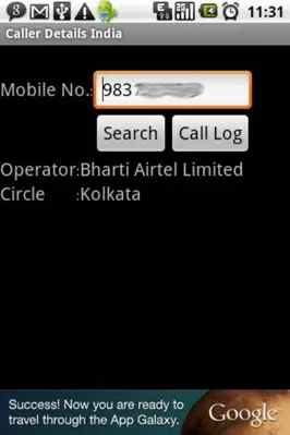 Caller Details India android App screenshot 0